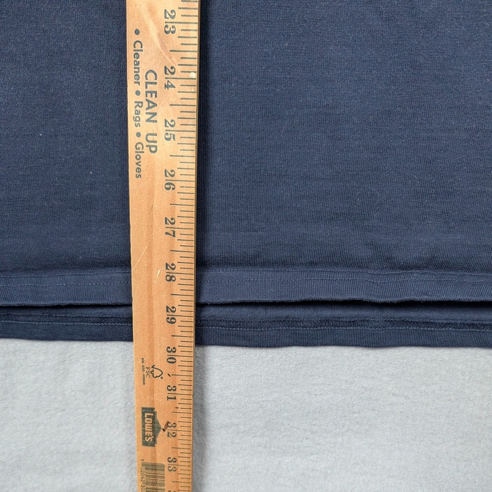 L.L. Bean Rugby Shirt Mens XL Blue Lakewashed Long Sleeve Traditional Fit 504190 - Picture 5 of 10